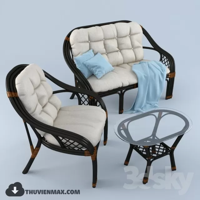 RATTAN – BAMBOO – 3D – 045