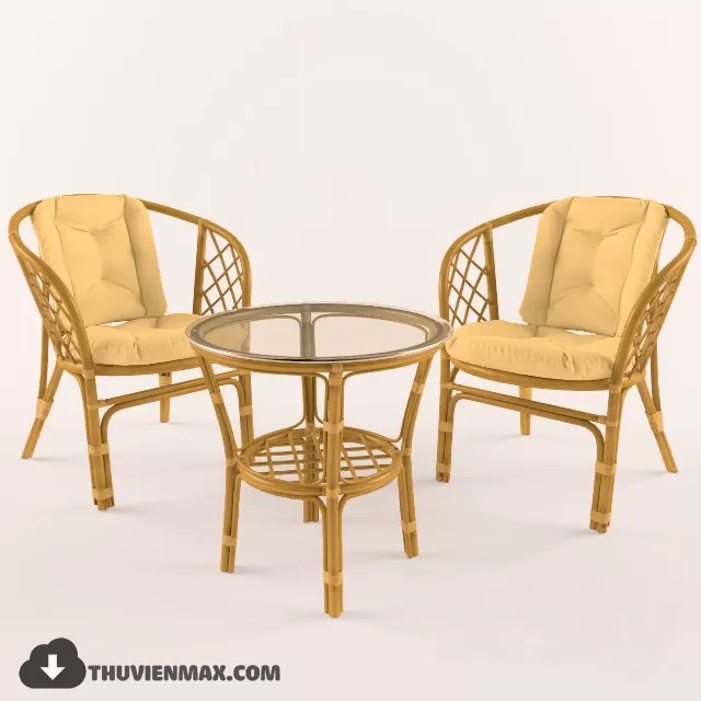 RATTAN – BAMBOO – 3D – 049