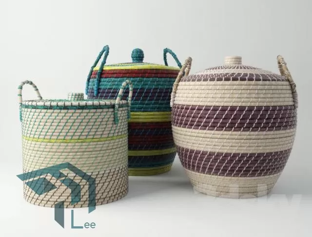 RATTAN – BAMBOO – 3D – 069