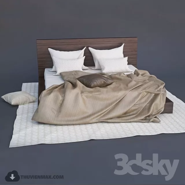 BED 3DSKYMODEL – 346