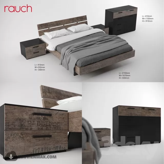 BED 3DSKYMODEL – 352