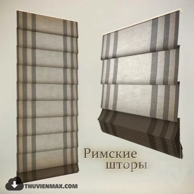 CURTAIN – ROMAN – 3D MODEL – 024
