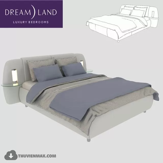 BED 3DSKYMODEL – 357