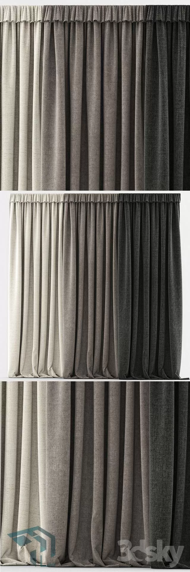 CURTAIN – 3DSKY – 055
