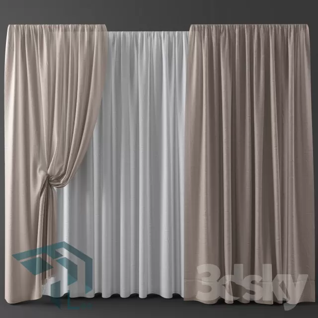 CURTAIN – 3DSKY – 066