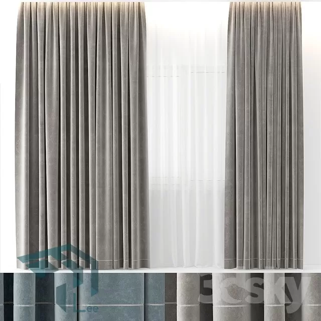 CURTAIN – 3DSKY – 068