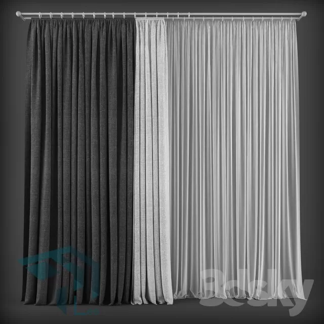 CURTAIN – 3DSKY – 085