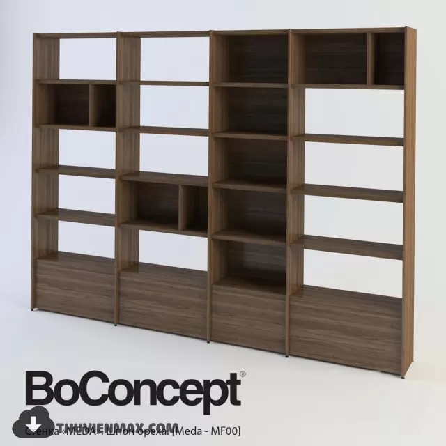 SHELF – BOOK – 3DS MAX – 002