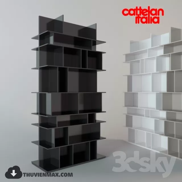 SHELF – BOOK – 3DS MAX – 004