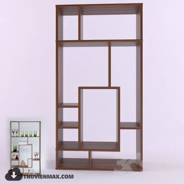SHELF – BOOK – 3DS MAX – 014