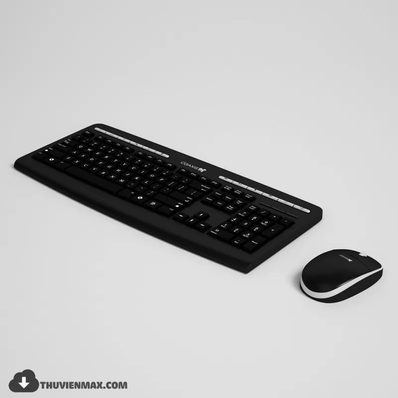 TECH – KEYBOARD – MOUSE – 3D – 001