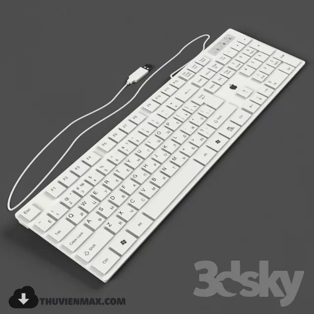 TECH – KEYBOARD – MOUSE – 3D – 004