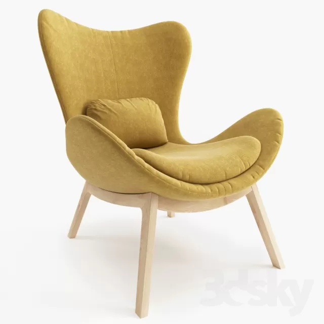FURNITURE – ARMCHAIR 3D MODELS – 377 FURNITURE – ARMCHAIR 3D MODELS – 377