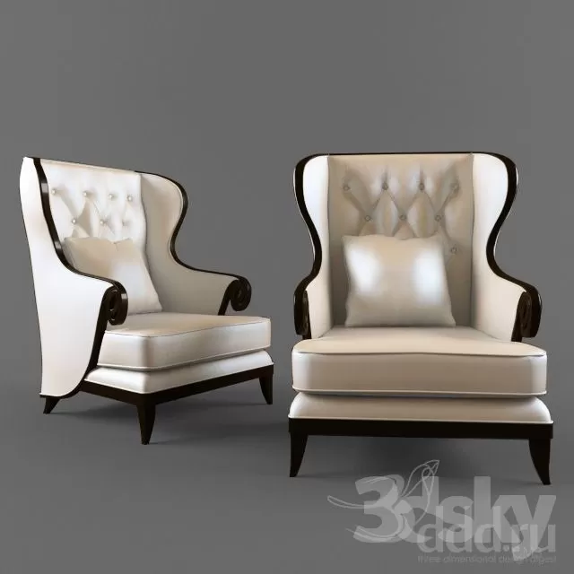 FURNITURE – ARMCHAIR 3D MODELS – 410 FURNITURE – ARMCHAIR 3D MODELS – 410