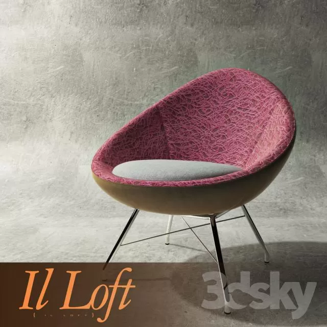 FURNITURE – ARMCHAIR 3D MODELS – 043