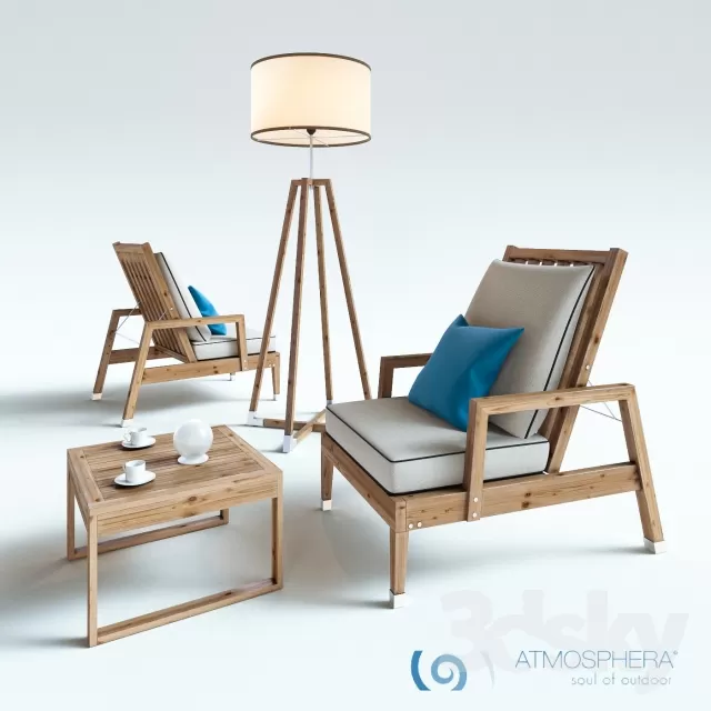 FURNITURE – ARMCHAIR 3D MODELS – 496