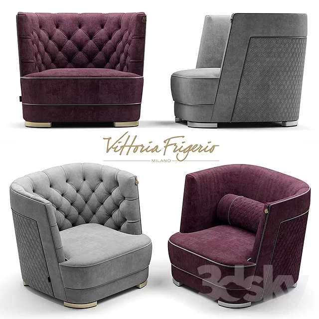 FURNITURE – ARMCHAIR 3D MODELS – 536