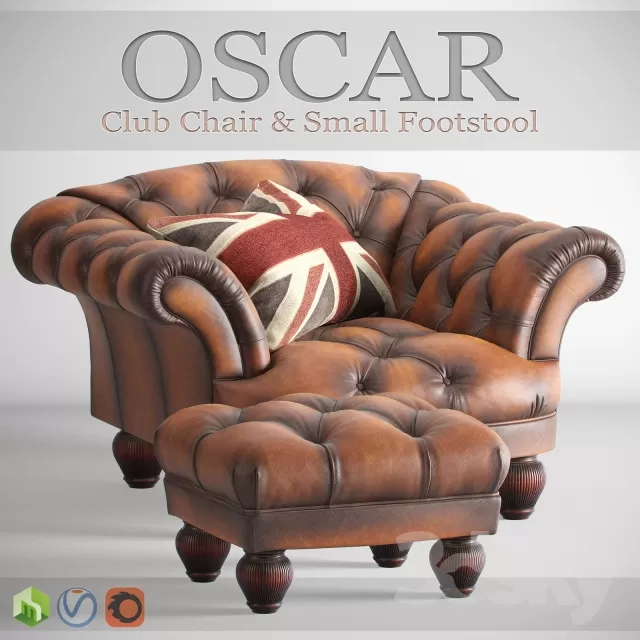 FURNITURE – ARMCHAIR 3D MODELS – 563