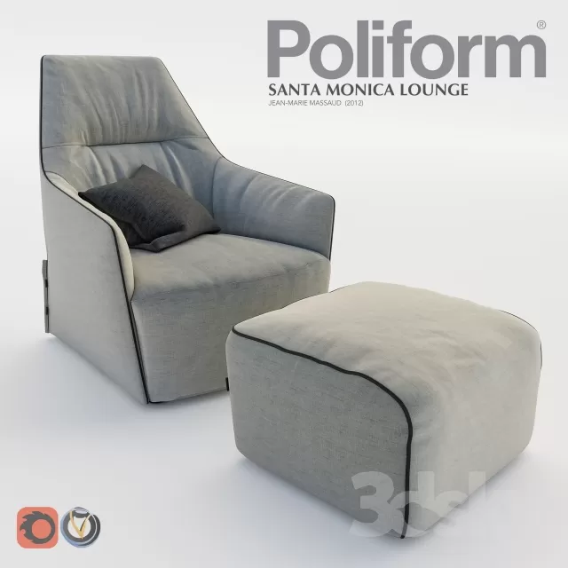 FURNITURE – ARMCHAIR 3D MODELS – 606