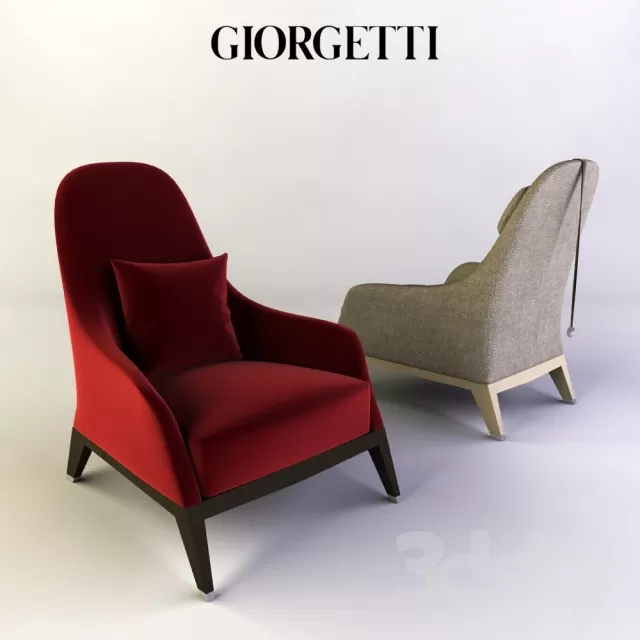 FURNITURE – ARMCHAIR 3D MODELS – 621