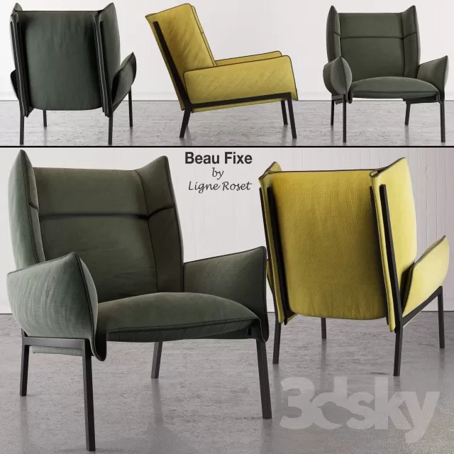 FURNITURE – ARMCHAIR 3D MODELS – 631