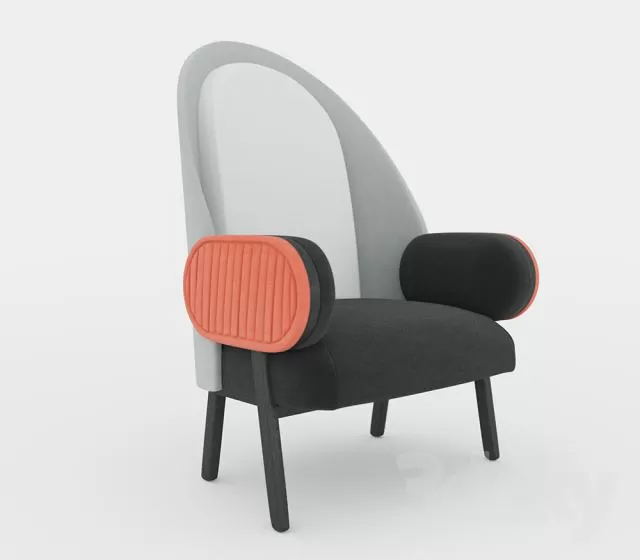FURNITURE – ARMCHAIR 3D MODELS – 080