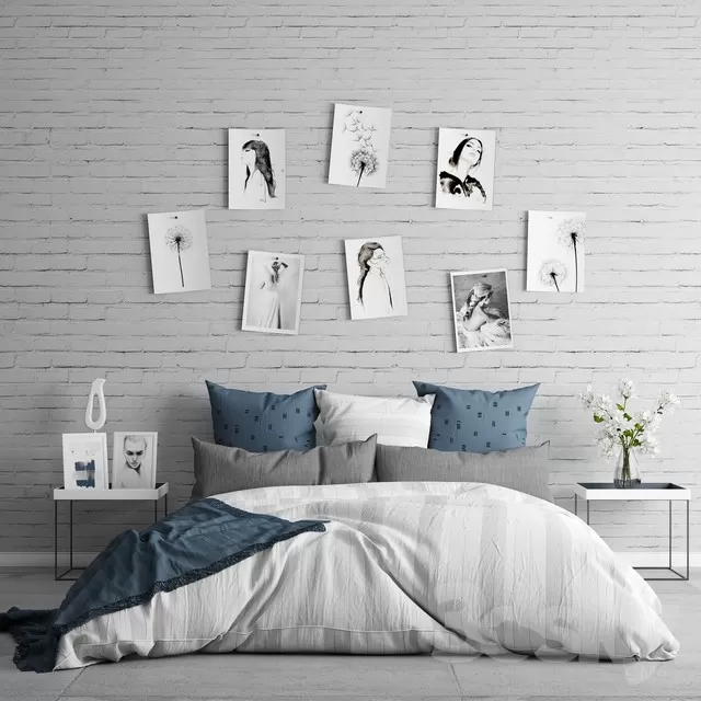 FURNITURE – BED 3D MODELS – 104 FURNITURE – BED 3D MODELS – 104