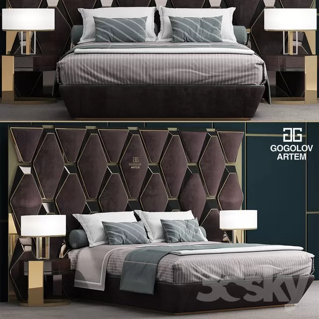 FURNITURE – BED 3D MODELS – 128 FURNITURE – BED 3D MODELS – 128