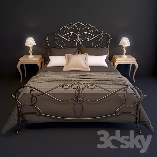 FURNITURE – BED 3D MODELS – 147