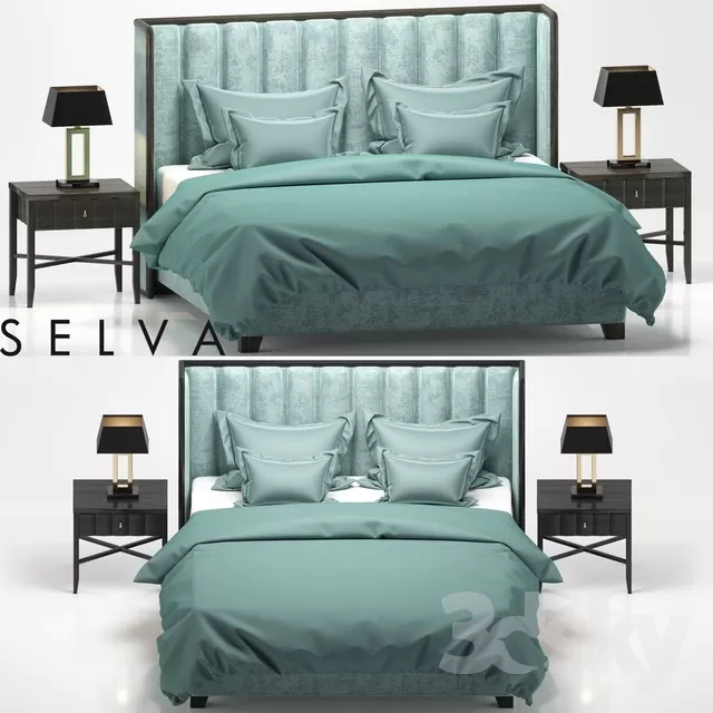 FURNITURE – BED 3D MODELS – 189