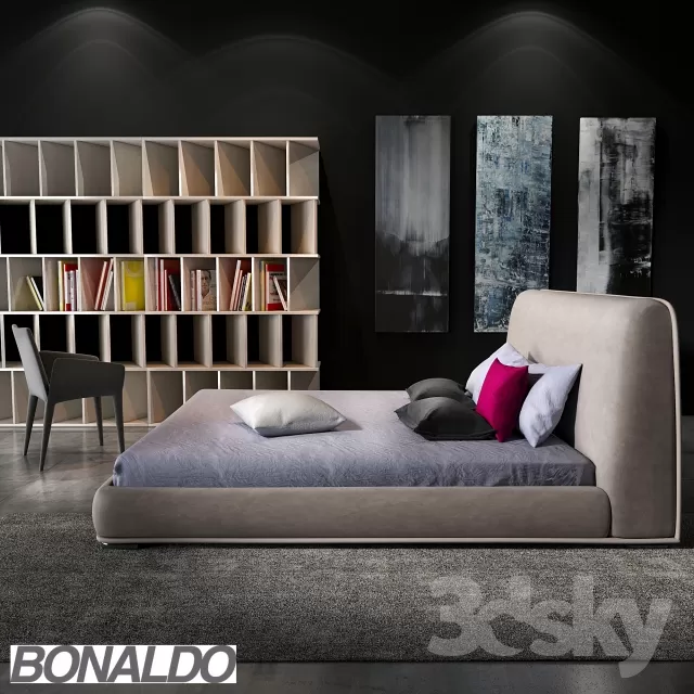 FURNITURE – BED 3D MODELS – 020