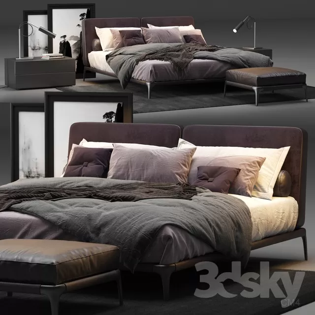 FURNITURE – BED 3D MODELS – 265 FURNITURE – BED 3D MODELS – 265
