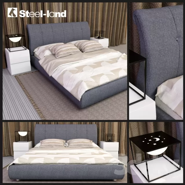 FURNITURE – BED 3D MODELS – 305 FURNITURE – BED 3D MODELS – 305