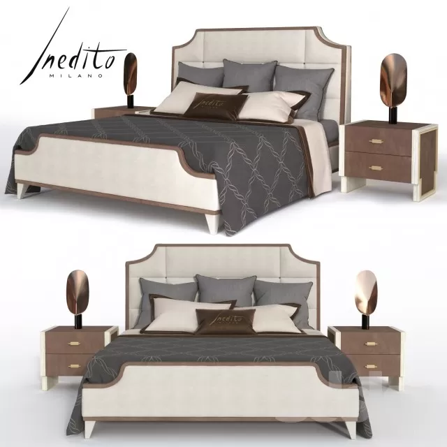 FURNITURE – BED 3D MODELS – 032