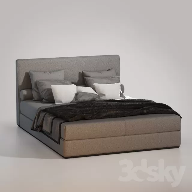 FURNITURE – BED 3D MODELS – 341