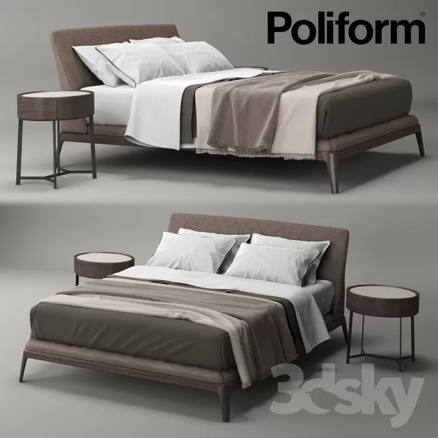 FURNITURE – BED 3D MODELS – 382
