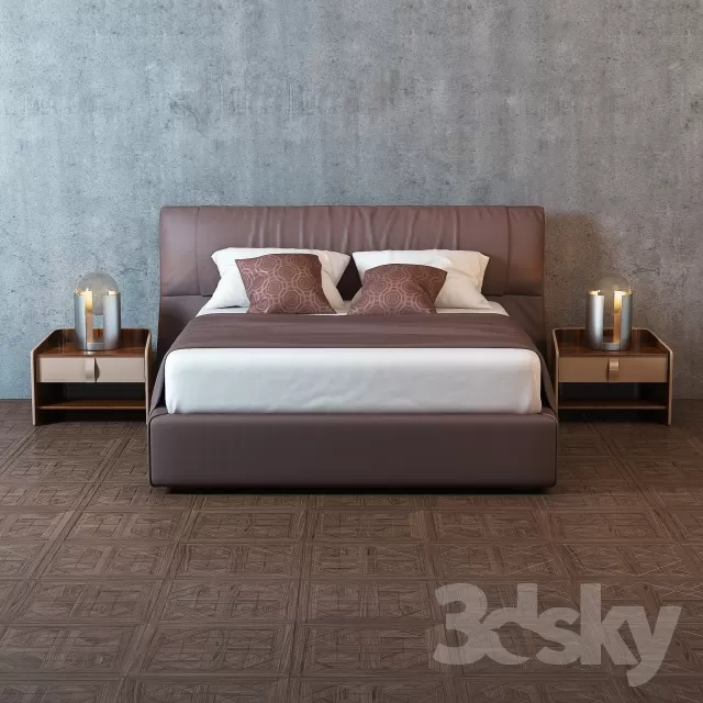 FURNITURE – BED 3D MODELS – 395