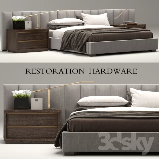 FURNITURE – BED 3D MODELS – 416