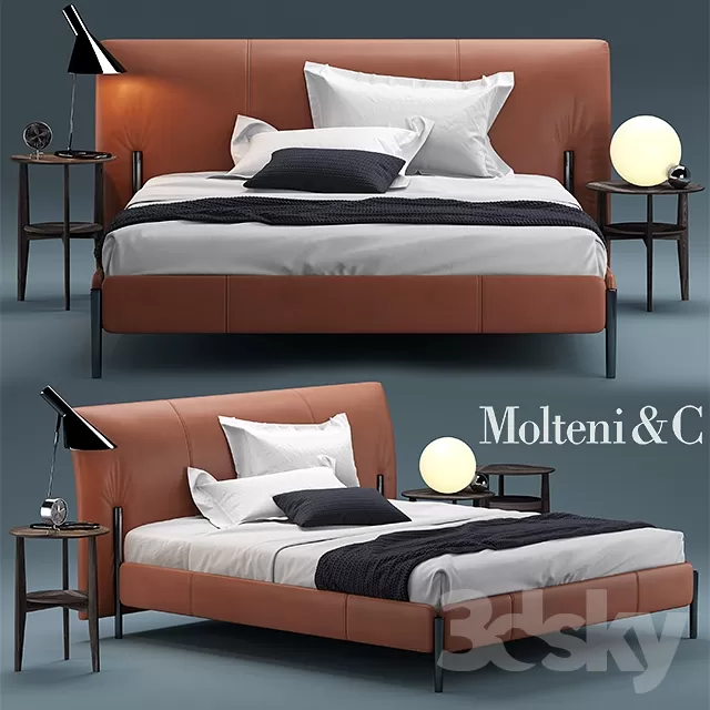 FURNITURE – BED 3D MODELS – 437