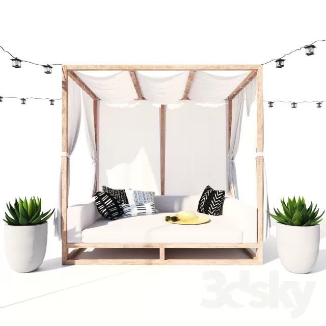 FURNITURE – BED 3D MODELS – 045