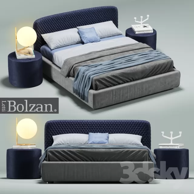FURNITURE – BED 3D MODELS – 446