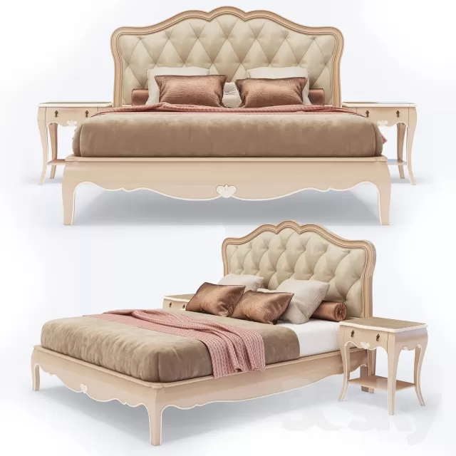 FURNITURE – BED 3D MODELS – 048