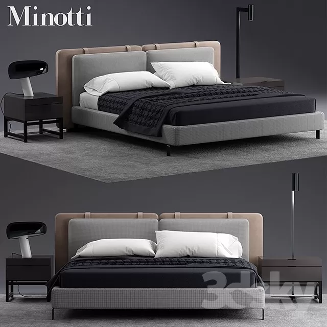 FURNITURE – BED 3D MODELS – 482