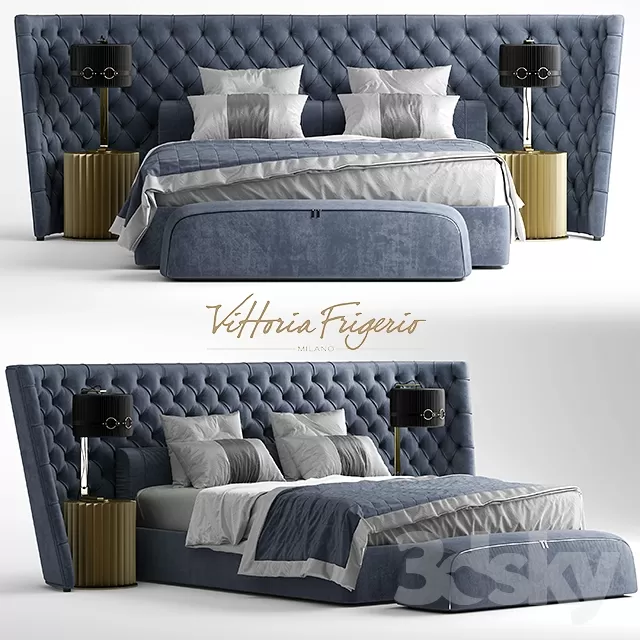 FURNITURE – BED 3D MODELS – 500