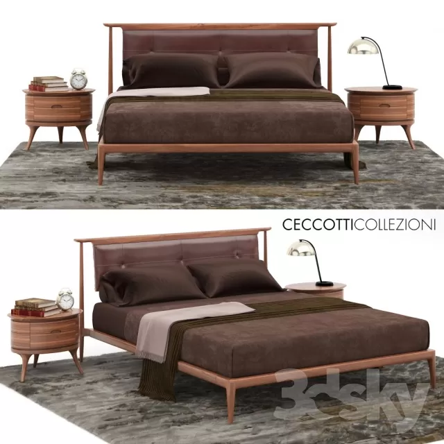 FURNITURE – BED 3D MODELS – 516