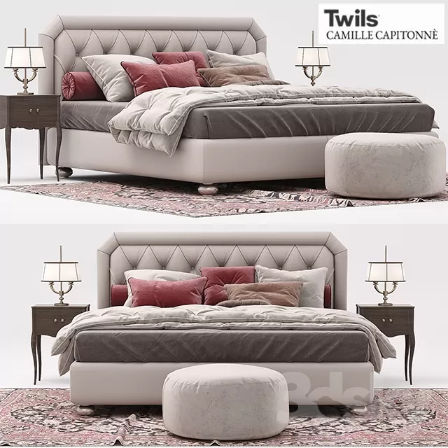 FURNITURE – BED 3D MODELS – 526