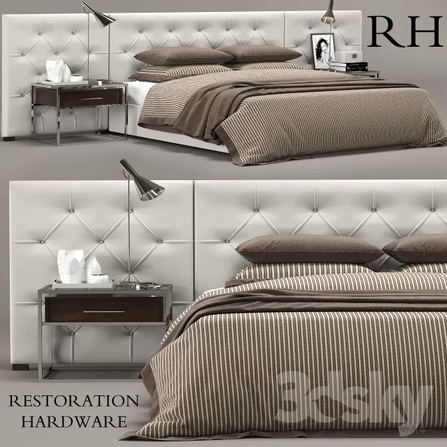 FURNITURE – BED 3D MODELS – 536