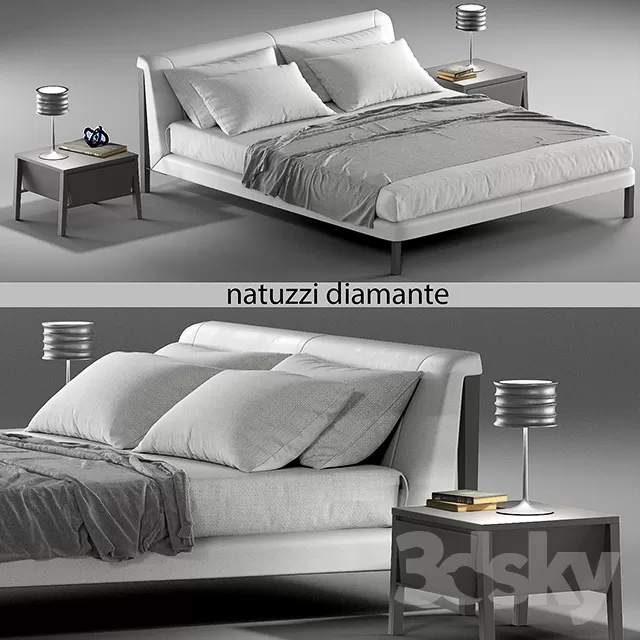FURNITURE – BED 3D MODELS – 056