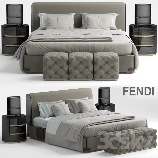 FURNITURE – BED 3D MODELS – 563 FURNITURE – BED 3D MODELS – 563