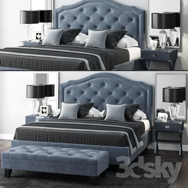 FURNITURE – BED 3D MODELS – 585 FURNITURE – BED 3D MODELS – 585